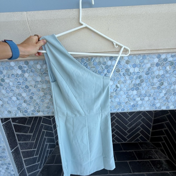 NEW Revolve Michael Costello Ava Dress In Light Blue XS - Picture 13 of 15